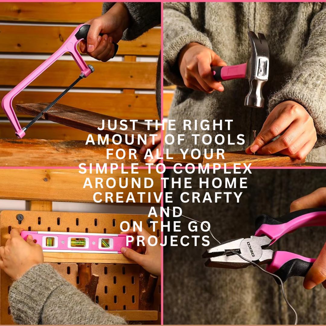 Bloom and Build™ All-In-One Pink Power Deluxe Tool Kit
