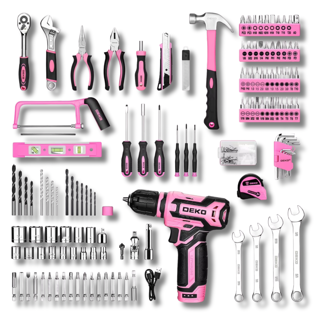 Bloom and Build™ All-In-One Pink Power Deluxe Tool Kit
