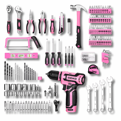Bloom and Build™ All-In-One Pink Power Deluxe Tool Kit