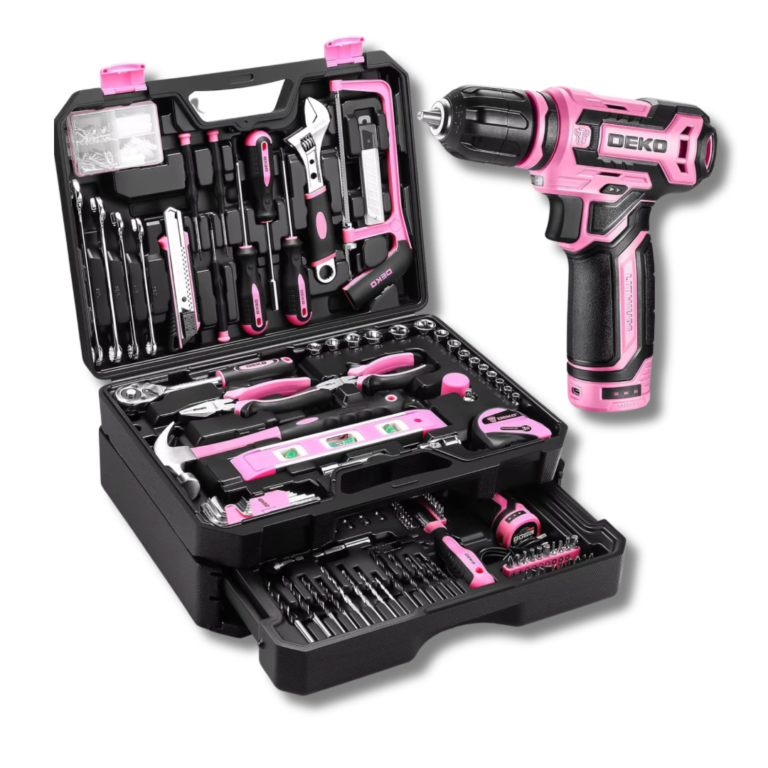 Bloom and Build™ All-In-One Pink Power Deluxe Tool Kit
